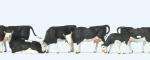 Preiser Vaches blanches et noires